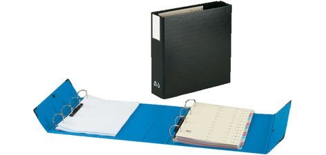 Arianex by  Classeur à double mécanisme, noir