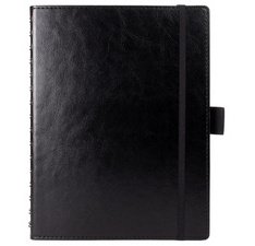 Cahier à spirale 'Hannibal', A5, uni, cognac