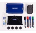Kit premium pour tableau blanc, boîte en métal
