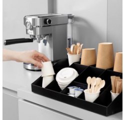 Organiseur thé & café, 10 compartiments