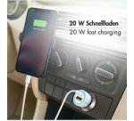 Set de 2 chargeurs USB, allume-cigare & secteur