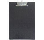 Klembord met foliecoating, A4, zwart