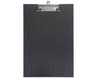 Clipboard with film coating, A4, black