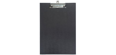 Clipboard with film coating, A4, black