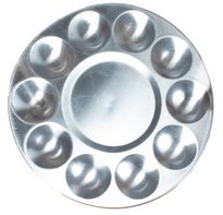 Palette de peinture, aluminium, rond, 170 mm