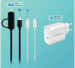 Hub USB 3.2, 7 ports, interrupteurs on/off, argent