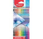 Crayon de couleur ARCTIC, étui en carton de 12