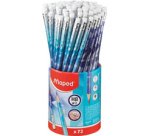 Crayon de papier ARCTIC, avec gomme, HB, pot de 72