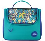 Sac à déjeuner DRAGON, vert/bleu