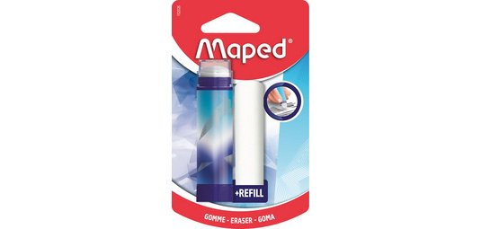 Plastic Eraser ARCTIC + refill, blister