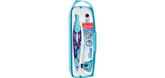 Coffret compas COLLEGE ARCTIC, 3 pièces