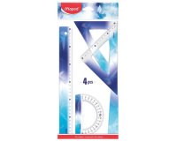 Kit de géometrie ARCTIC, 4 pièces