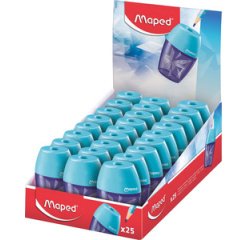 Taille-crayon ARCTIC, en plastique, présentoir de 25
