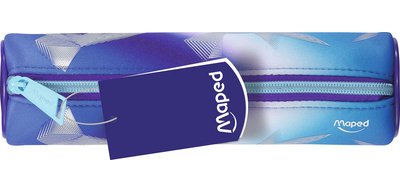Runde Federtasche ARCTIC TEENS, aus Neopren