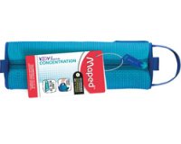 Trousse ronde KIDY learn CONCENTRATION, bleu