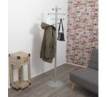 Portemanteau Saphir Lite, Höhe: 1.710 mm, grau