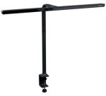 Lampe à LED gate, pince, luminosité réglable, noir
