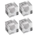 Aimant néodyme, cube de 15 mm, force d'adhérence 1,5 kg