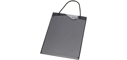 Chemise pour voiture, A4, avec pochette pour clé, noir