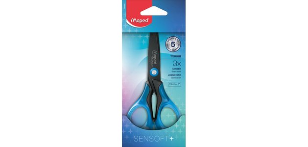 Ciseaux Sensoft +, longueur: 130 mm, pour droitiers