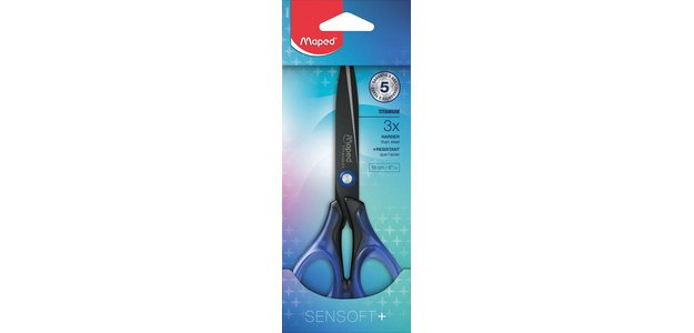 Ciseaux Sensoft +, longueur: 160 mm, pour droitiers