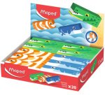 Gomme en plastique, design animalier, présentoir de 20