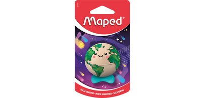 PLANET Anspitzer, metallisch, Blisterkarte
