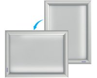 Cadre porte-affiche X-tra!Line, A3, argent