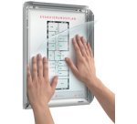 X-tra!Line poster frame, A4, silver