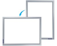franc Cadre porte-affiche ECO, A3, argent