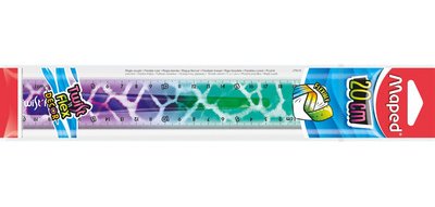 Règle plate Twist'n Flex Animal, 200 mm, flexible