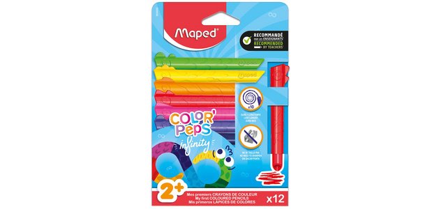 my first Crayon de couleur COLOR'PEPS INFINITY, 12