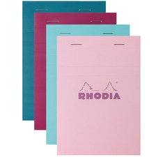 Stapled pad No. 16, A5 size, 5x5 grid, assorted