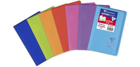 Carnet piqûre KOVERBOOK, 90 x 140 mm