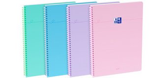 Smart Softcover Heft, A4, Seyès, schwarz