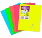Cahier KOVERBOOK NEON, 170 x 220 mm, Seyès
