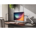 Bras support pour écran, avec pince