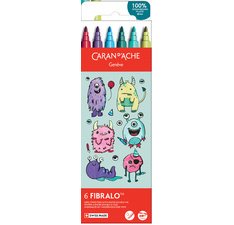 Feutre FIBRALO KAWAII Monsters, set de 6