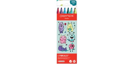 FIBRALO KAWAII Candy Felt-tip Markers, set of 6