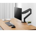 Support pour écran, capacité de charge: 20 kg, noir