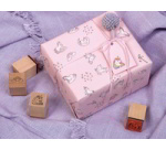 Jeu de tampons à motif 'licorne', boîte transparente