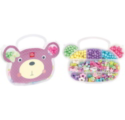 Mélange de perles 'Nounours', 68 g