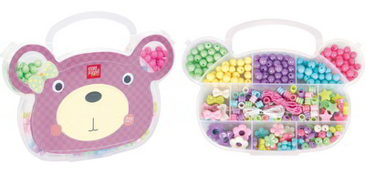 Mélange de perles 'Nounours', 68 g