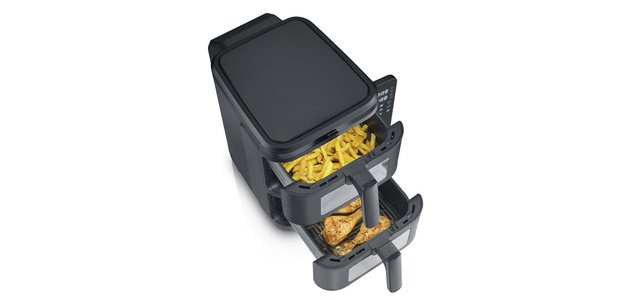 Double hot air fryer FR 2468, 2x 5.5 liters