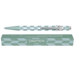849 MOSAIC ballpoint pen, aqua green