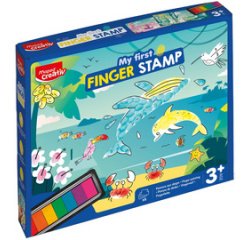 Creativ mijn eerste vingerstempelset, 8 stuks