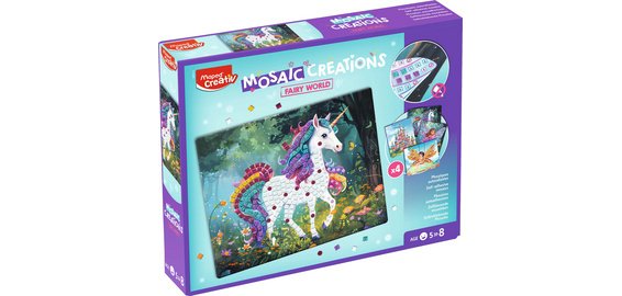 Creativ Kit de mosaïque FÉERIE, 12 pièces