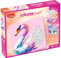 CREATIV Collage sur chiffres STICKER'ART