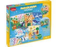 Creativ Kit gommettes ANIMAUX DU MONDE, maxi