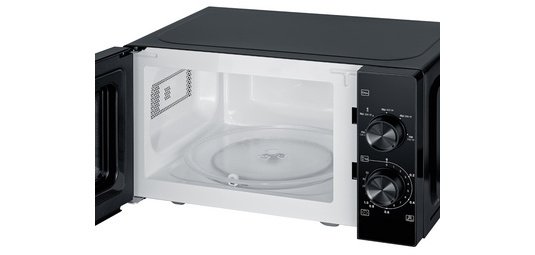 Mikrowelle MW 7790 S-Wave Solo, 20 Liter, schwarz